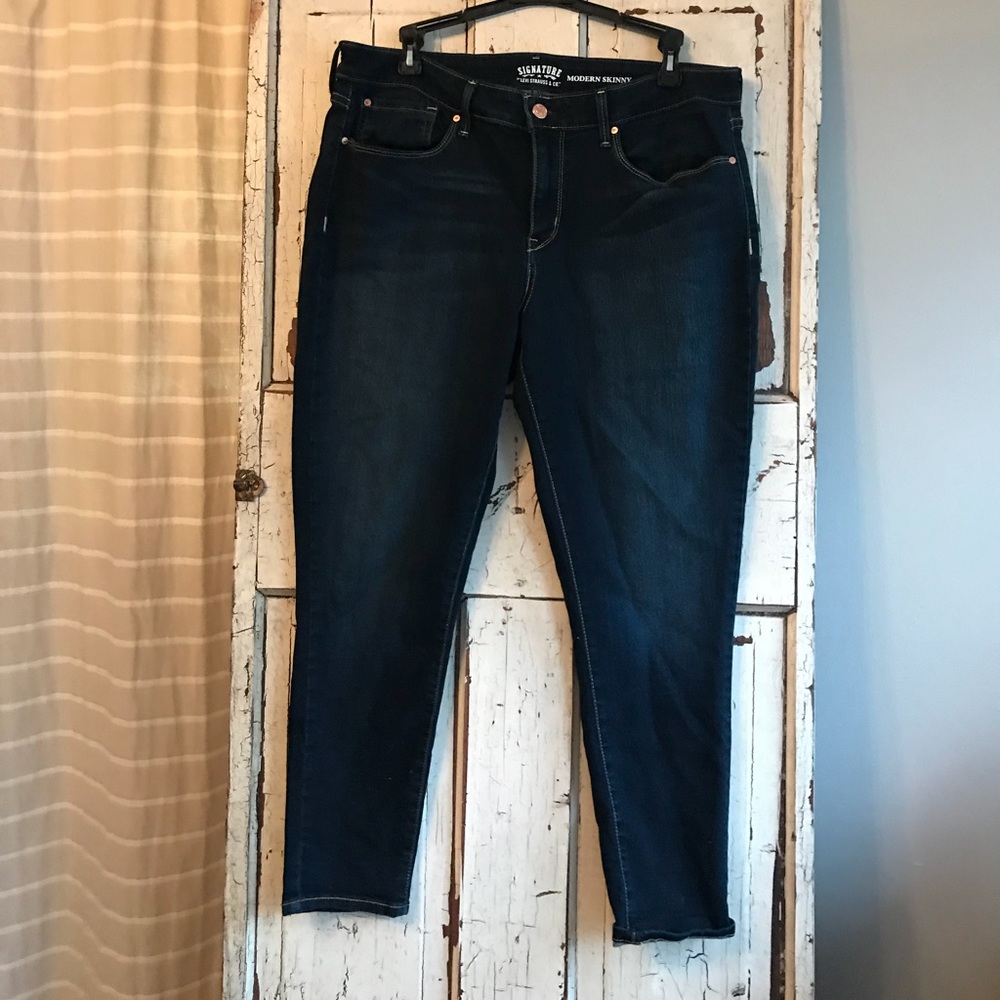 Signature by Levi’s Dark Modern Skinny Stretch 12S